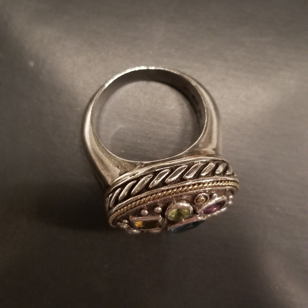 EFFY Multi-colored Stone Ring - Picture 2 of 4